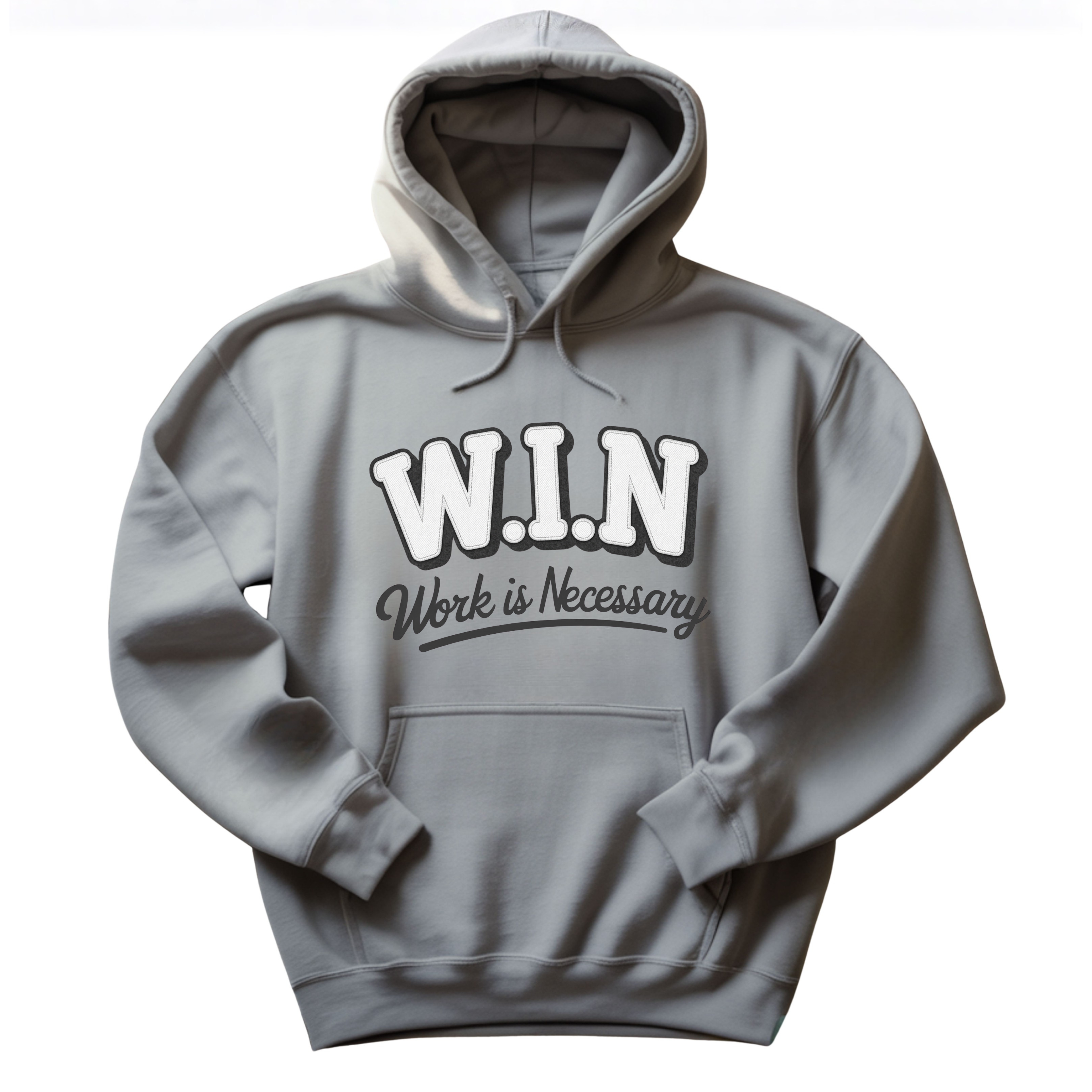 W.I.N. "Work is Necessary" Heavyweight Pullover Hoodie
