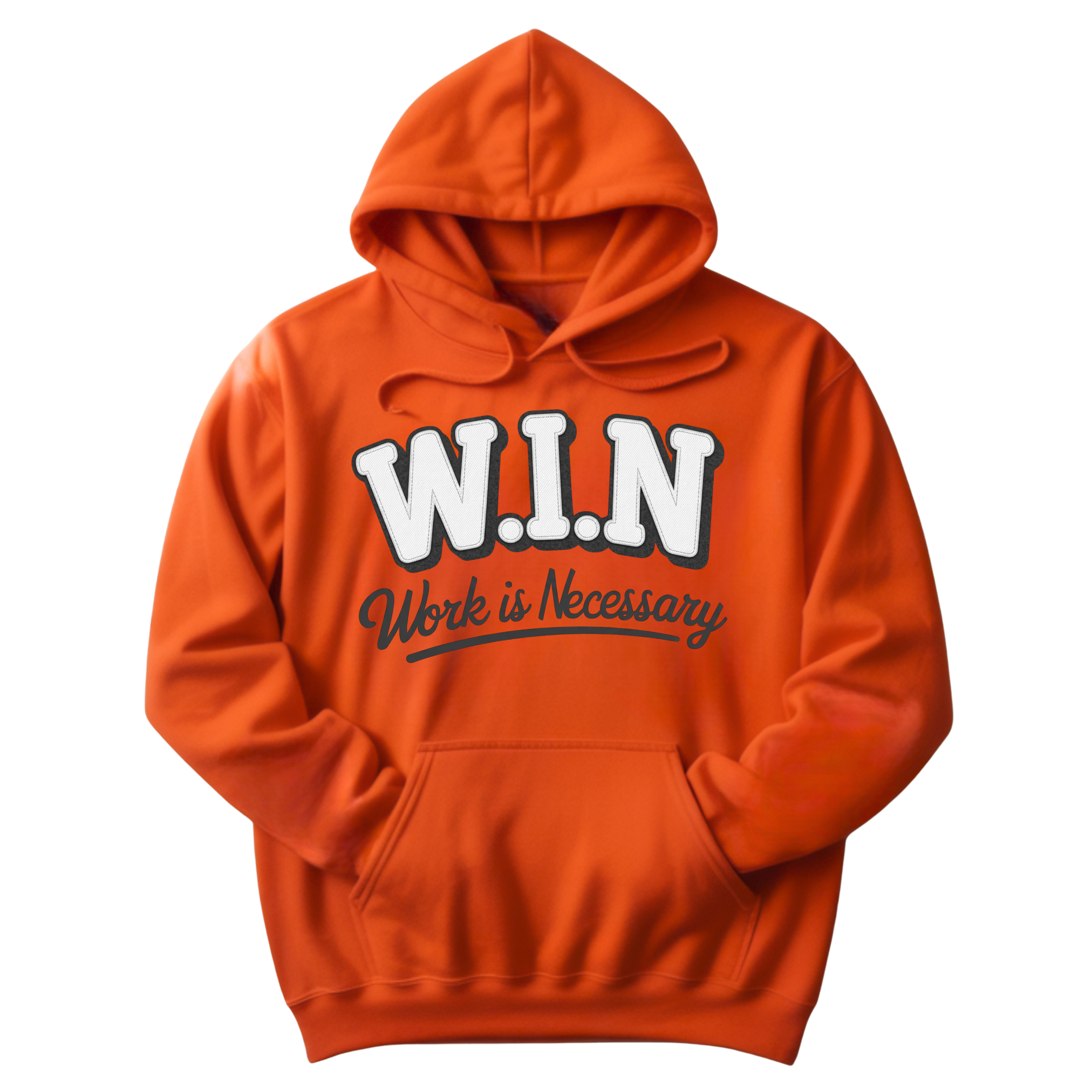 W.I.N. "Work is Necessary" Heavyweight Pullover Hoodie